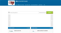 Desktop Screenshot of epbuyersguide.com